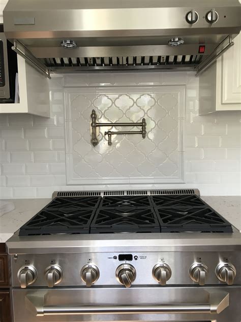 gas stove with pot filler